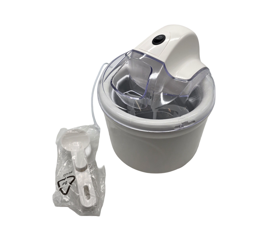 Vpcok Direct Eismaschine 1,5L Edelstahl Eisbereiter ohne Kompressor