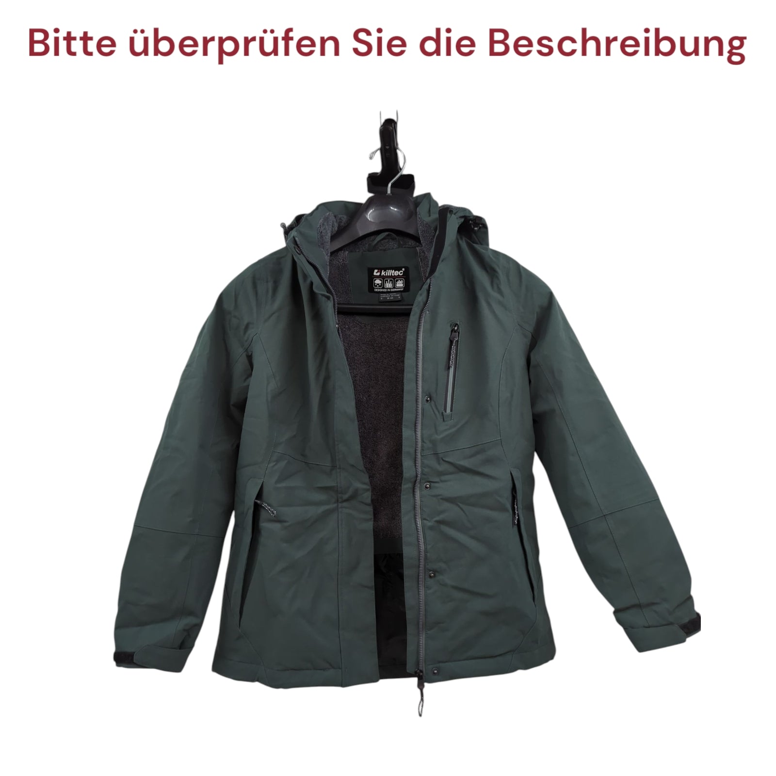 killtec KOW 140 WMN Functional Jacket Women Size 36 Blue-Green