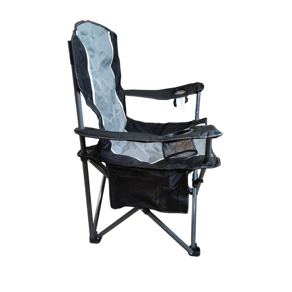 HIGH POINT SPORTS Faltstuhl Campingstuhl Klappstuhl mit Armlehnen bis 102 kg