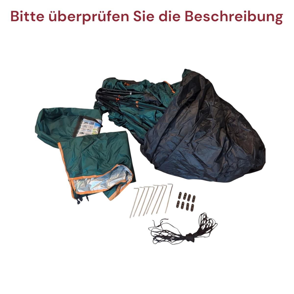 Jaztral Pop Up Zelt 3–4 Personen Kuppelzelt wasserdicht winddicht