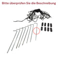 Jaztral Pop Up Zelt 3–4 Personen Kuppelzelt wasserdicht winddicht