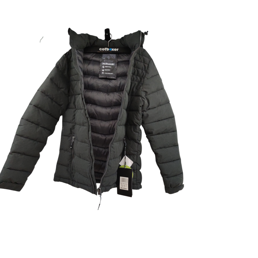 Killtec Skane WMN Women's Quilted Jacket Black 42 with Hood