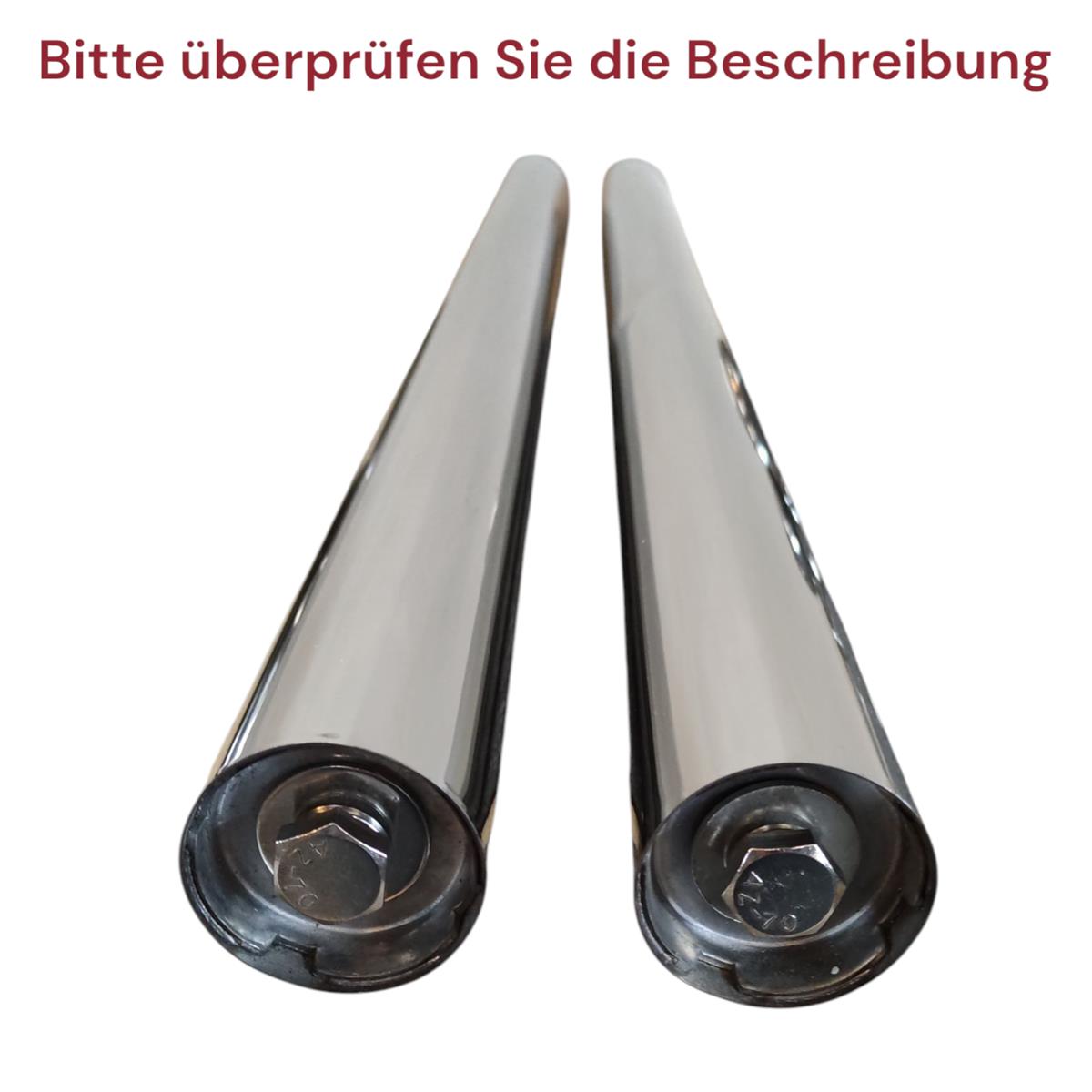 Securit Barrier Post with Rope Chrome 32x95 cm 7.5 kg Set of 2