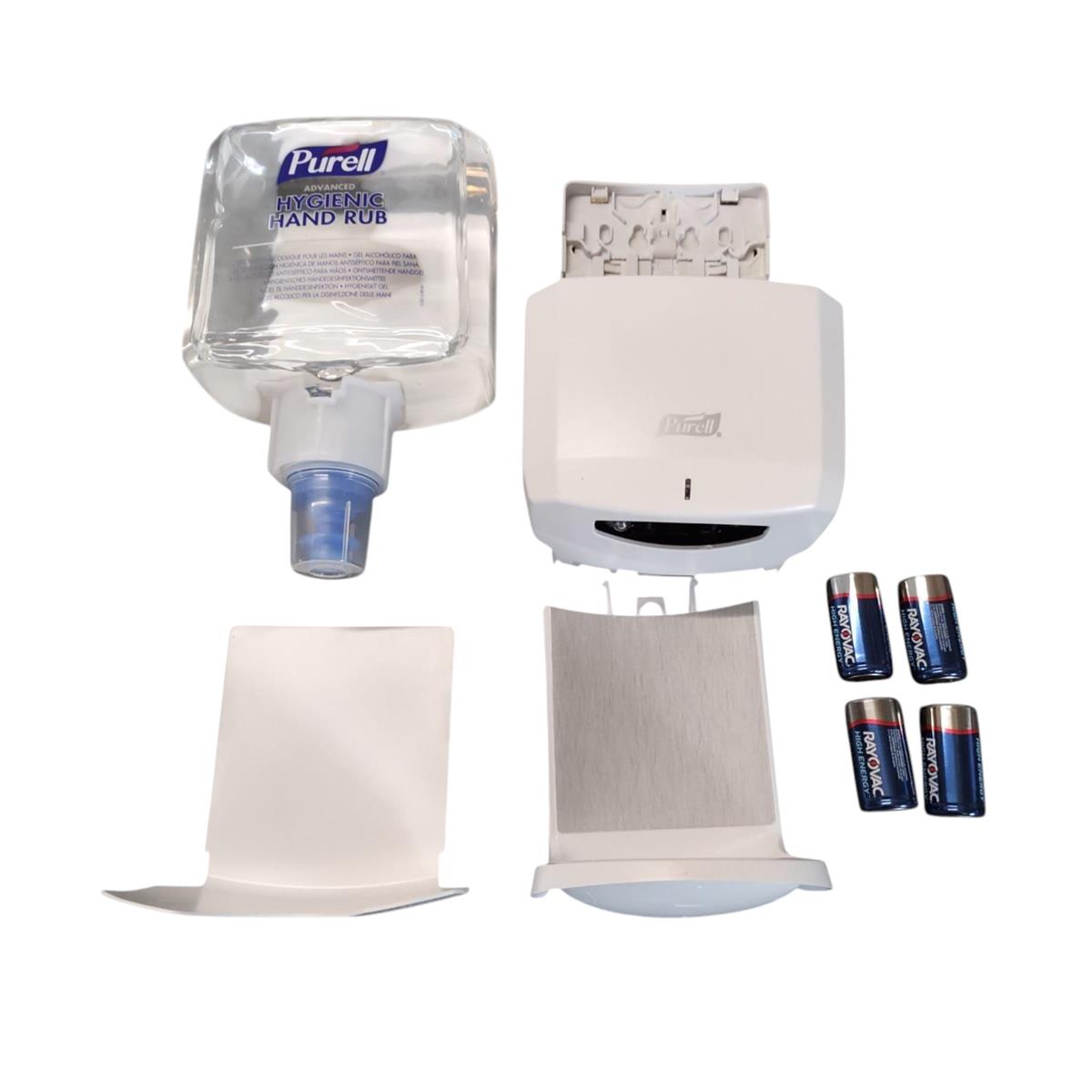 PURELL ES6 Automatischer Desinfektionsspender 1200 ml Advanced Gel Set Weiß