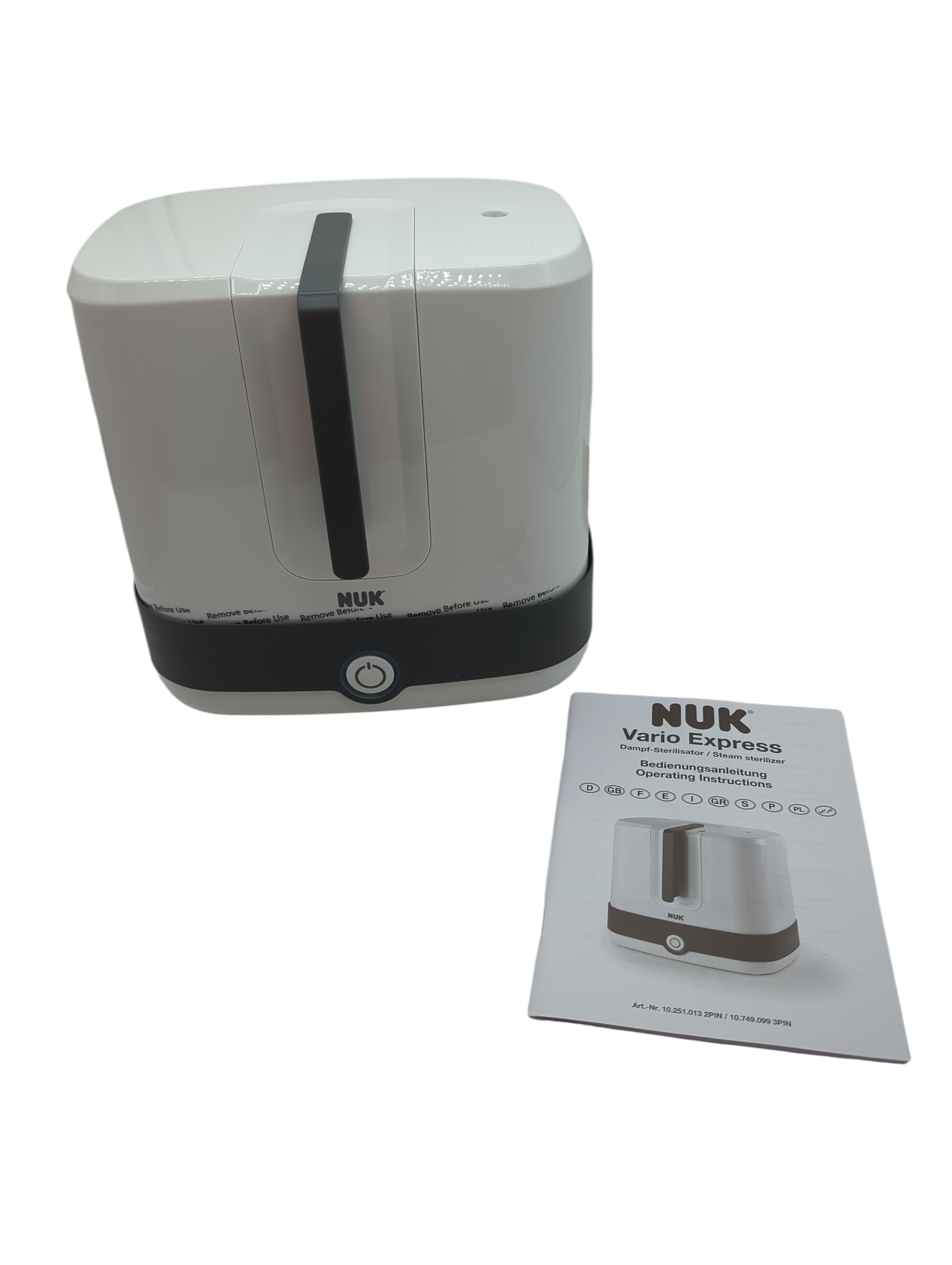NUK Vario Express Flaschensterilisator bis 6 Babyflaschen Zubehör