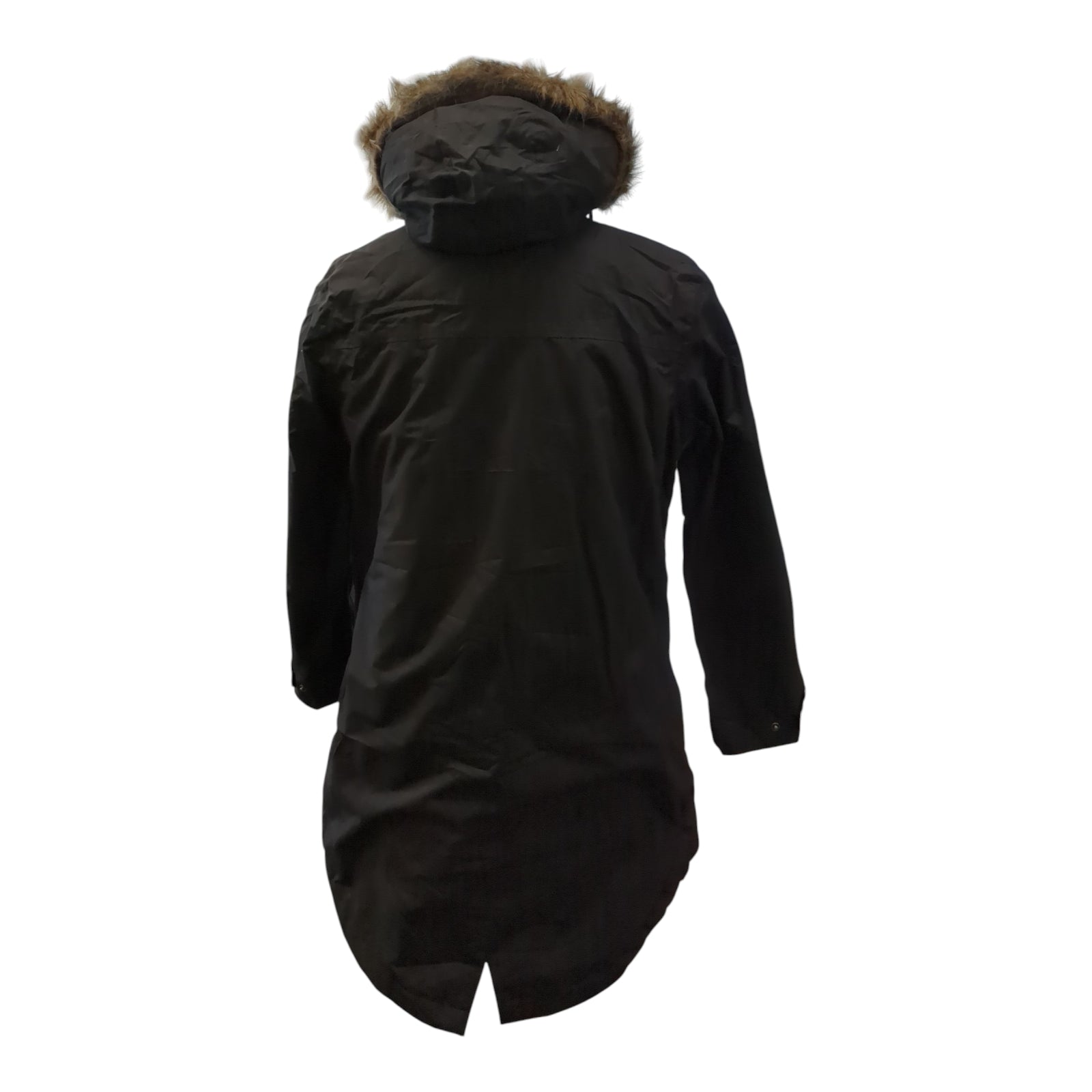 Trespass Clea Damenjacke M Schwarz wasserdicht mit Rollkapuze