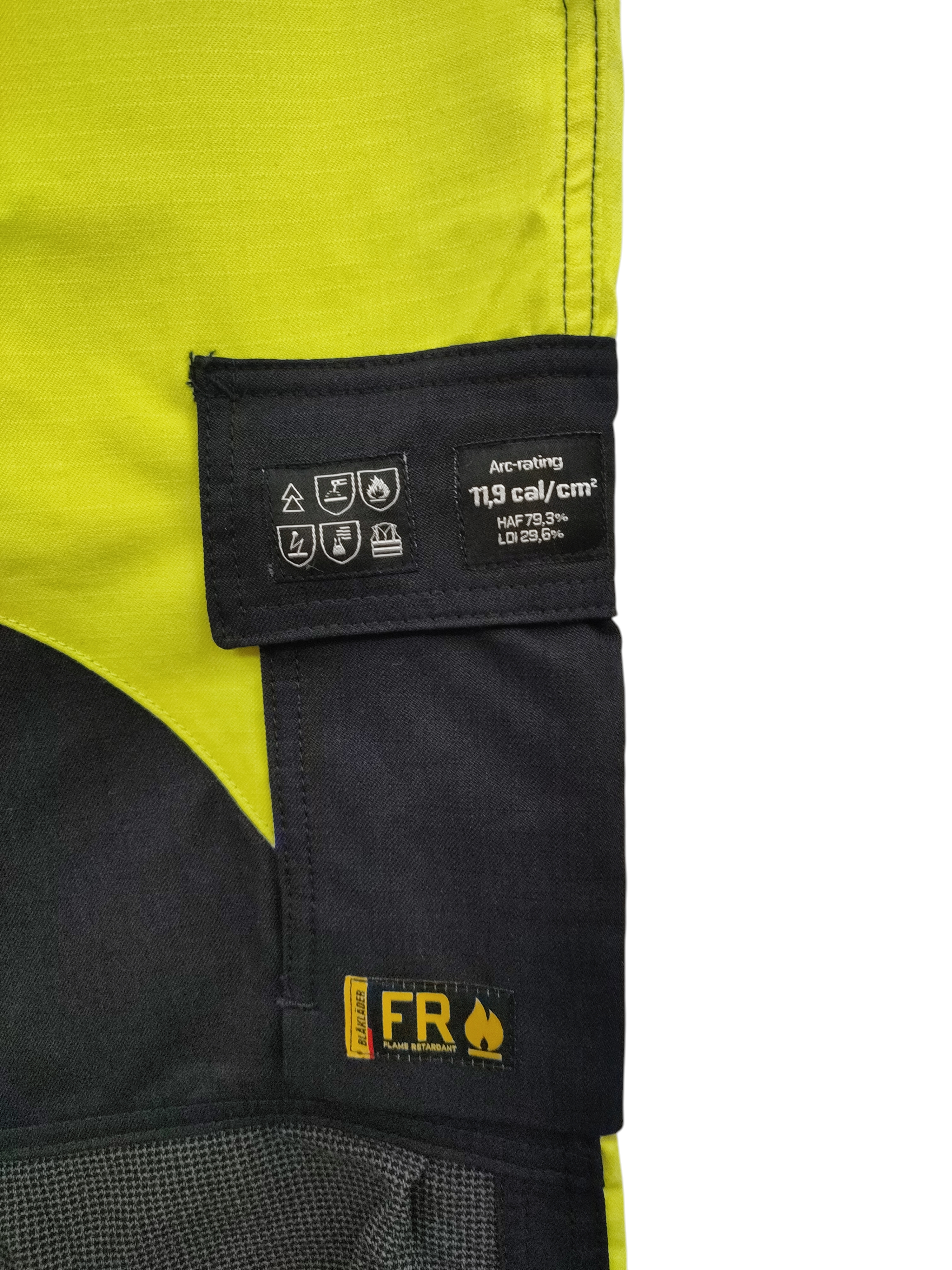 Blaklader 1588 Multinorm Arbeitshose High-Vis Gelb Marineblau C50