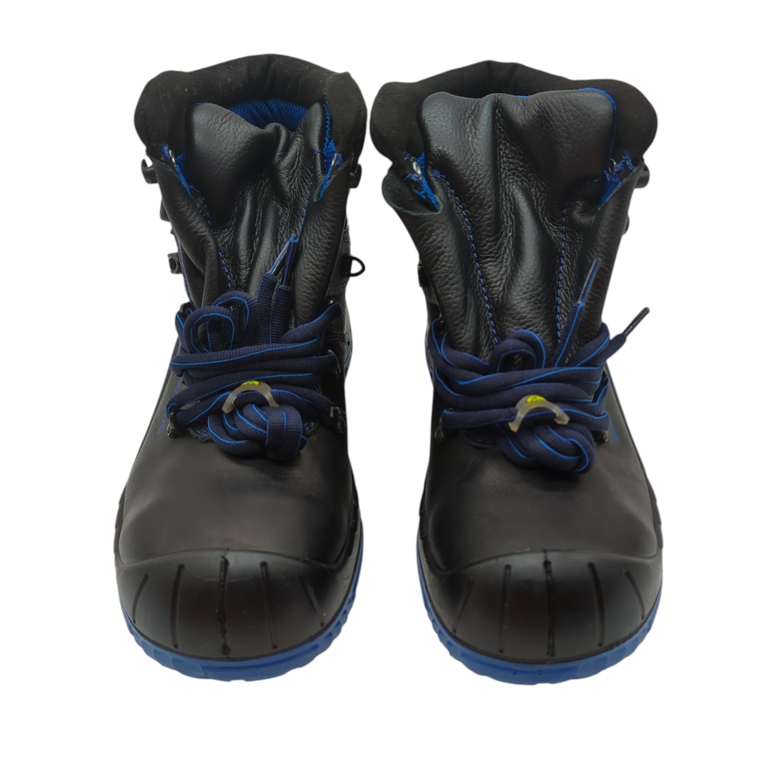 ELTEN ALESSIO Mid Sicherheitsschuhe ESD S3 Leder schwarz blau 37