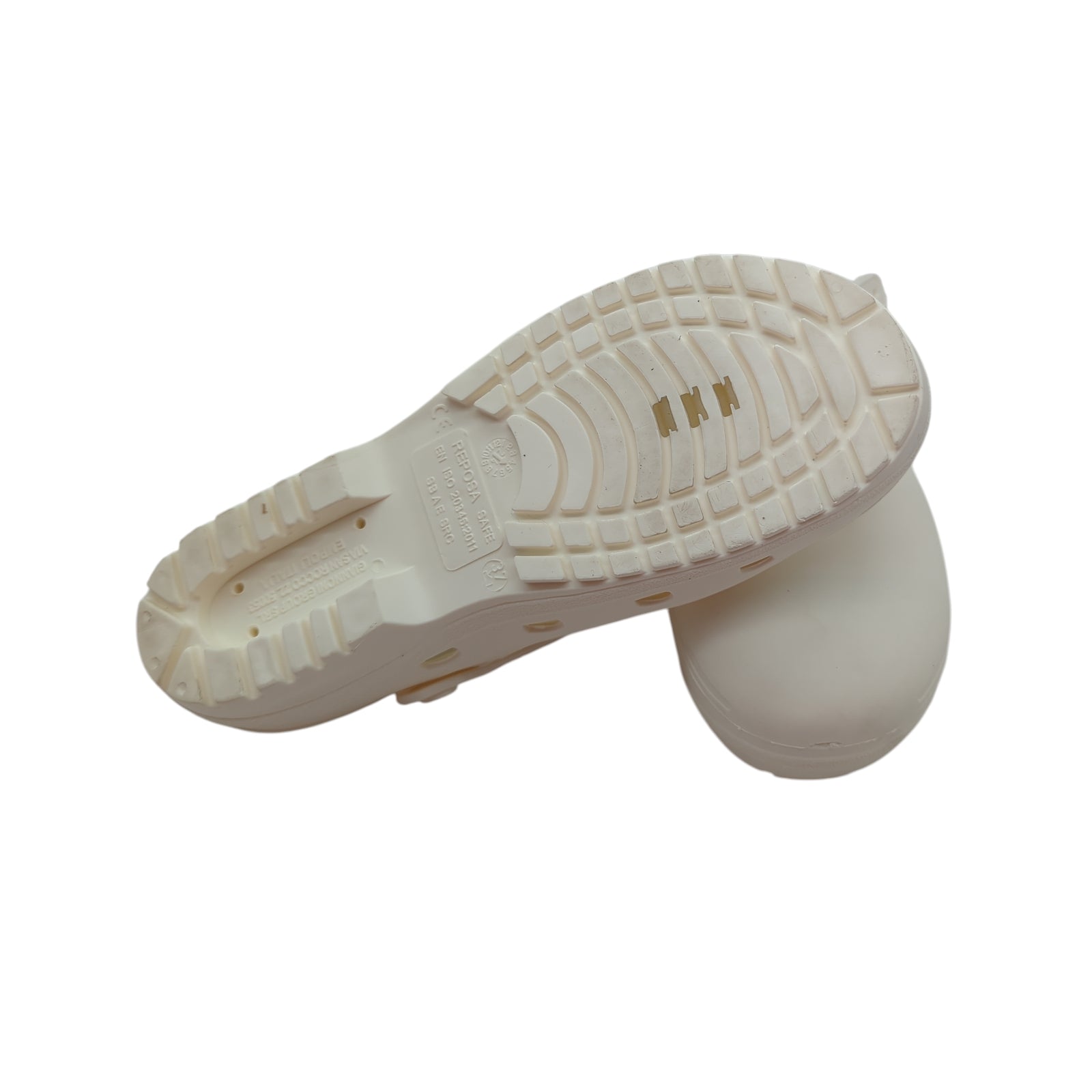 REPOSA Safe Gummischuhe Unisex Gr. 37 Weiß