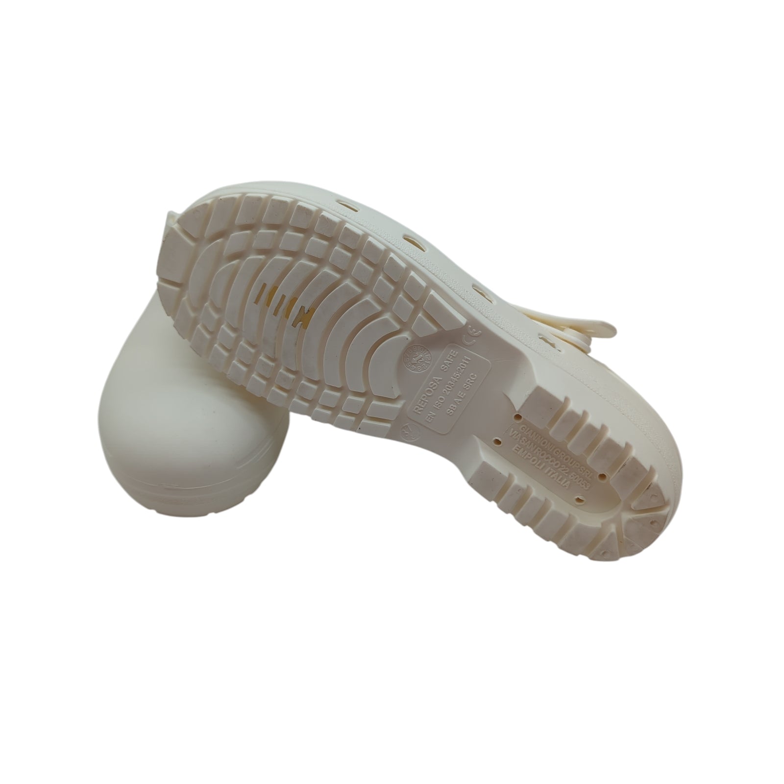 REPOSA Safe Gummischuhe Unisex Gr. 37 Weiß