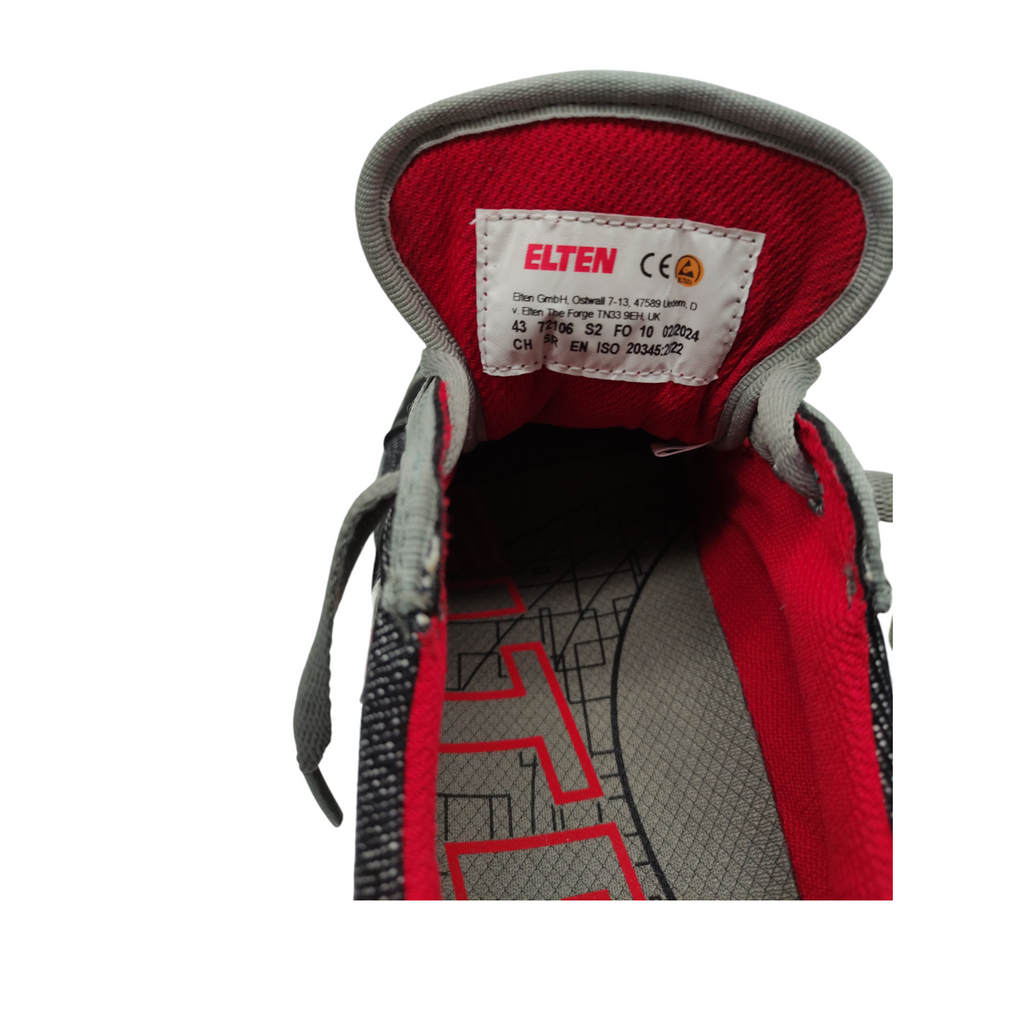 ELTEN Sicherheitsschuhe SENSATION Low ESD S2 Herren schwarz Größe 43