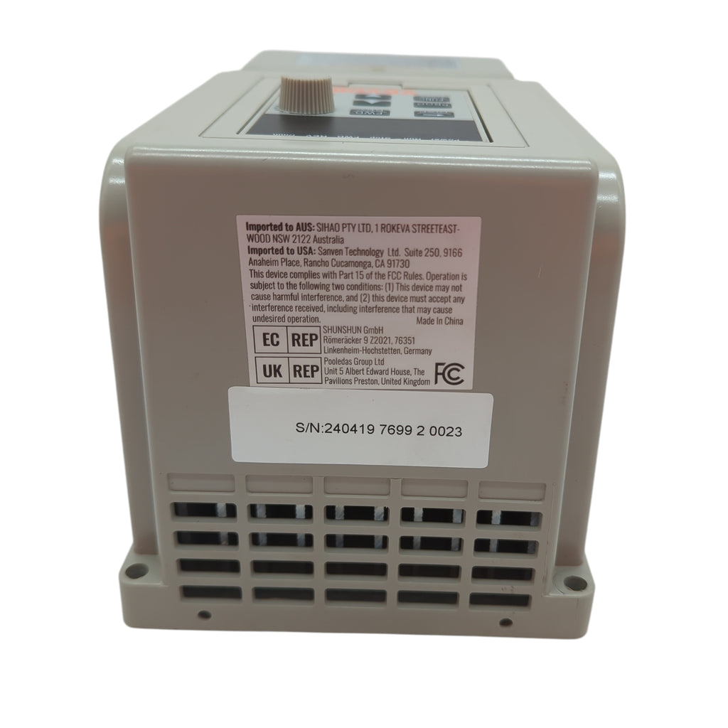 VEVOR Frequenzumrichter 2,2 kW 3 PS 10A 0–400Hz VFD 1ph 3ph