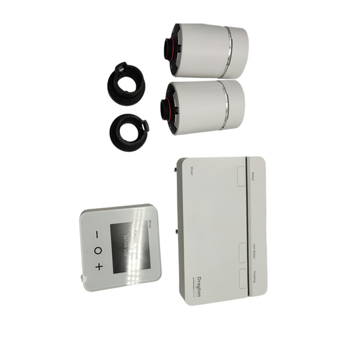 Drayton Wiser Multi-Zone Smart Thermostat Kit with 2 Radiator Thermostats
