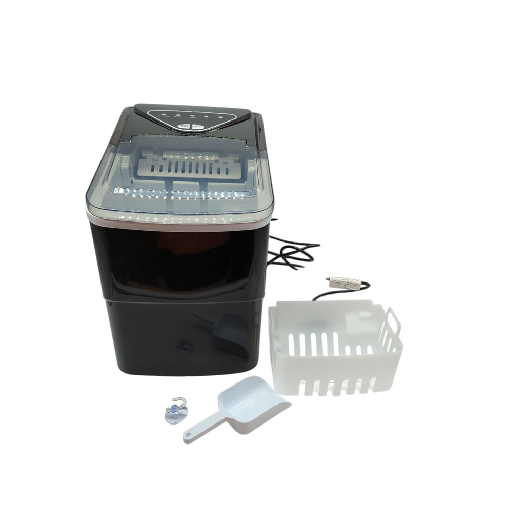 Silonn Eiswürfelmaschine 9 Würfel 6 Min 12kg/24h selbstreinigend