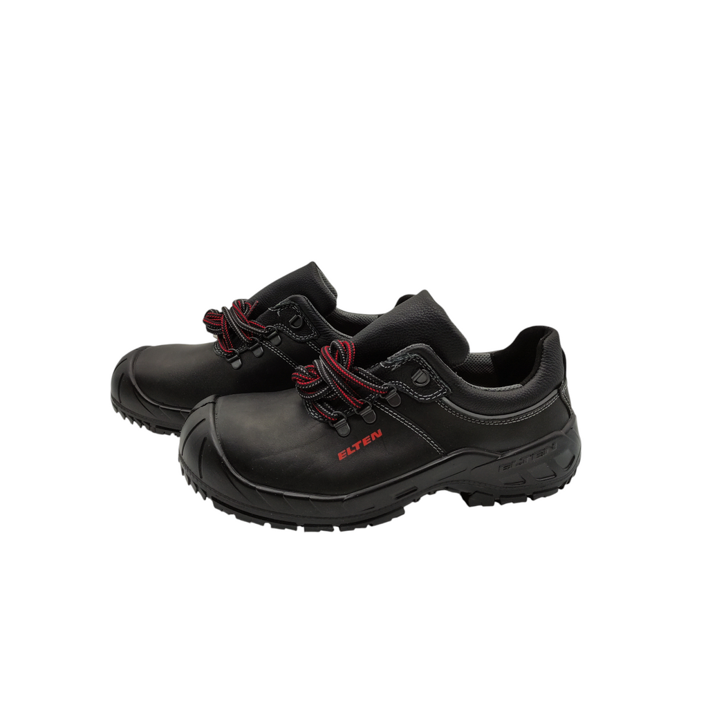 ELTEN Sicherheitsschuhe RENZO Low ESD S3, Unisex, Stahlkappe, Schwarz, Größe 42