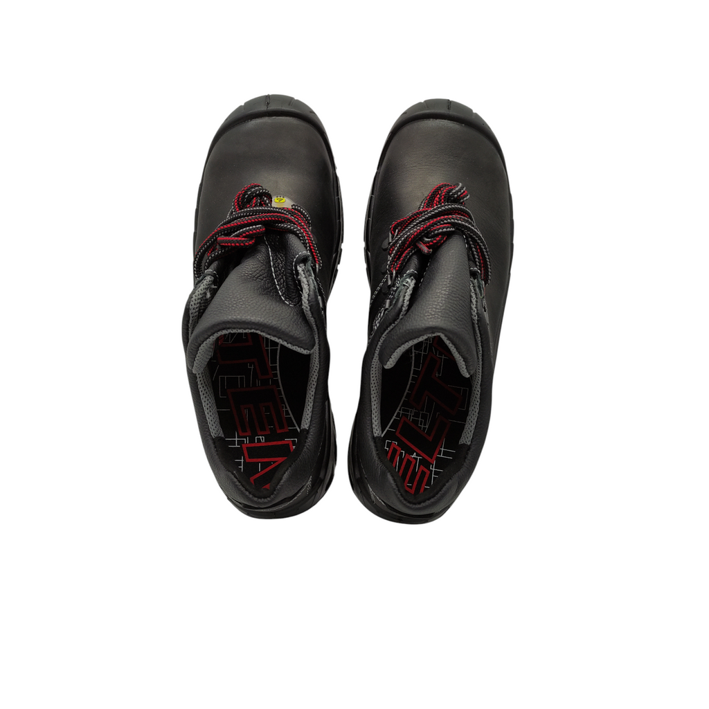 ELTEN Sicherheitsschuhe RENZO Low ESD S3, Unisex, Stahlkappe, Schwarz, Größe 42