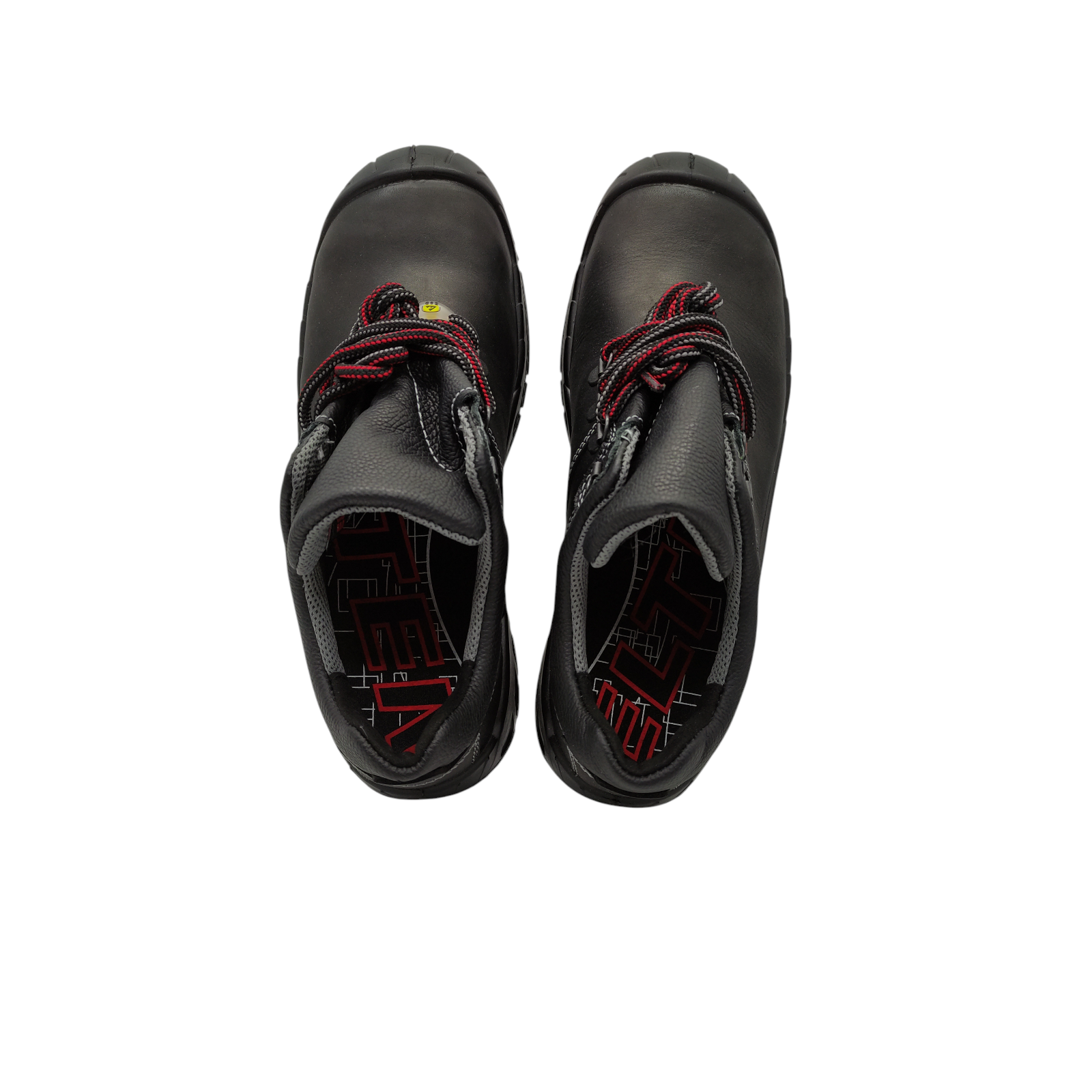 ELTEN Sicherheitsschuhe RENZO Low ESD S3, Unisex, Stahlkappe, Schwarz, Größe 42