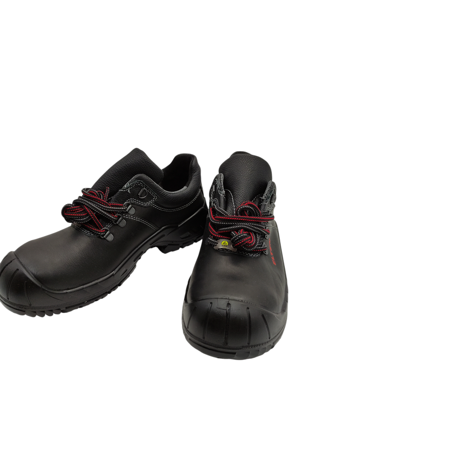 ELTEN Sicherheitsschuhe RENZO Low ESD S3, Unisex, Stahlkappe, Schwarz, Größe 42