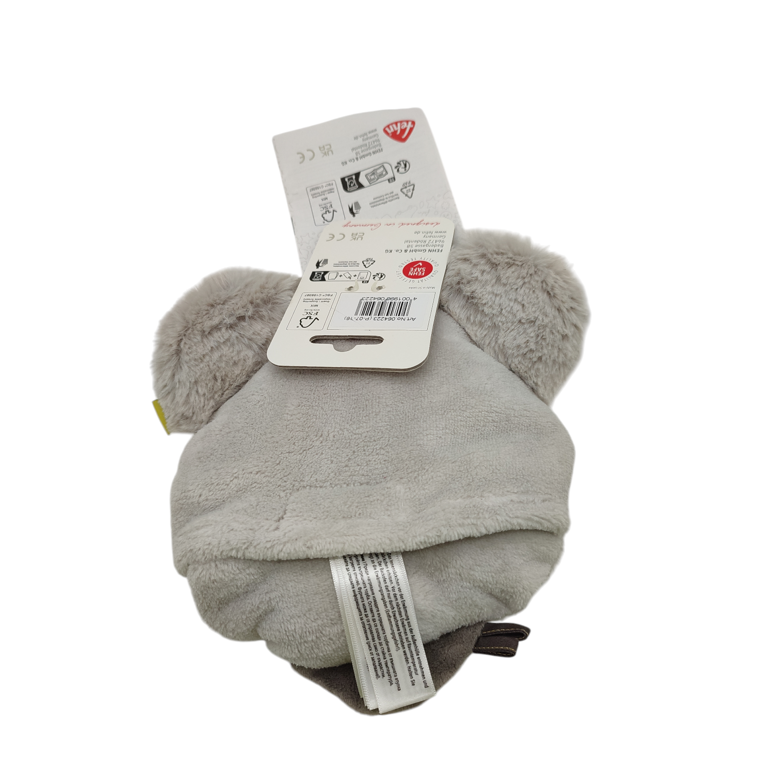 Fehn Cherry Stone Cushion Baby Koala Warming and Cooling Pillow from 0 Months