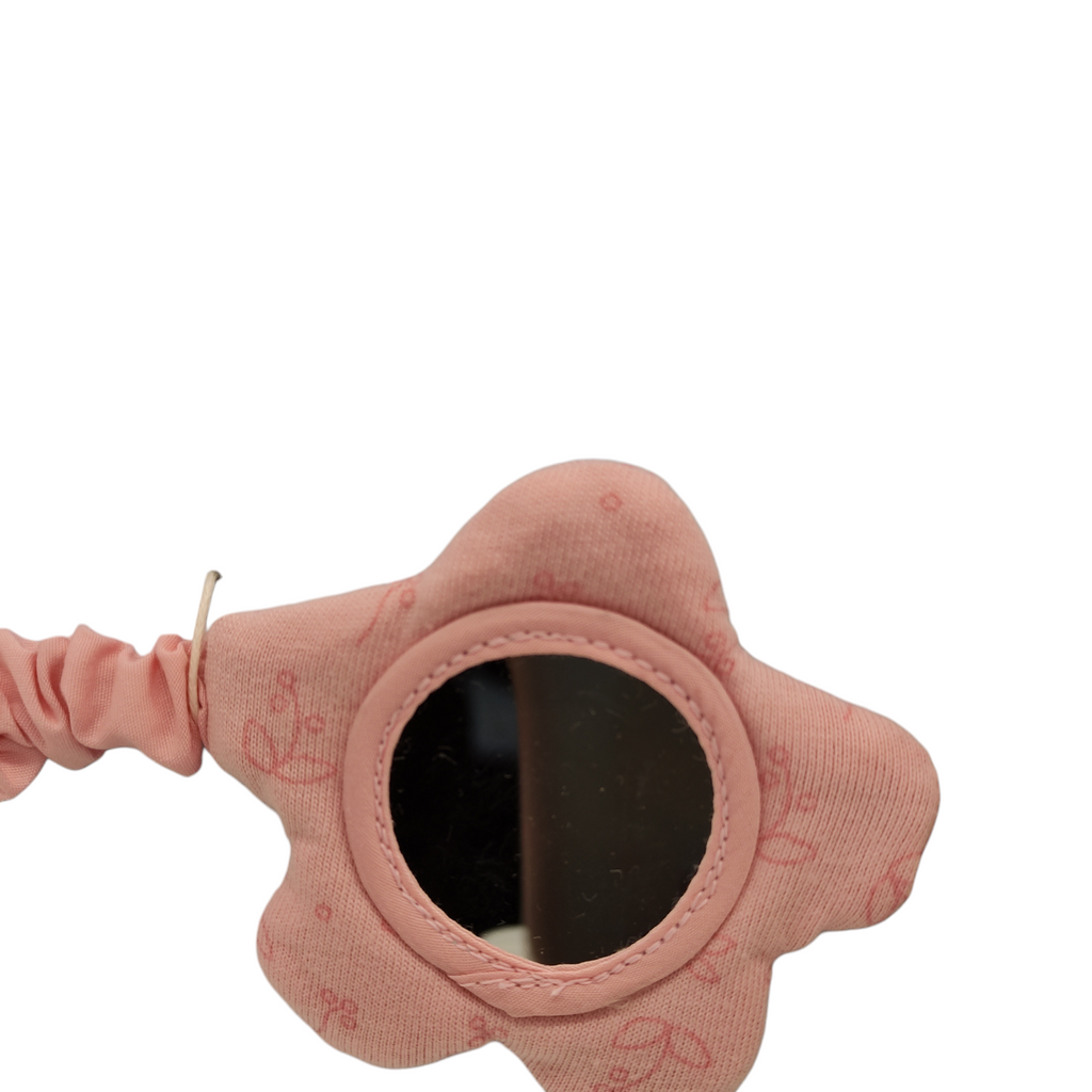 Sterntaler Emmi Girl Flora Kinderwagenkette Esel Motiv rosa