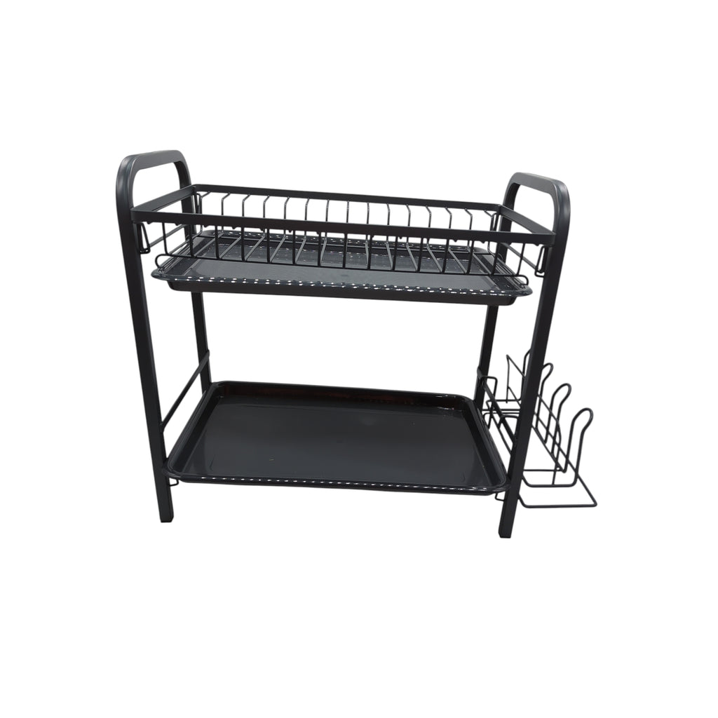 VEVOR 2-Tier Stainless Steel Dish Drying Rack 546 x 249 x 396 mm