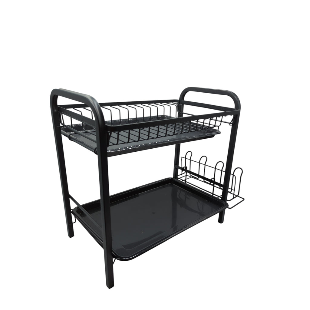 VEVOR 2-Tier Stainless Steel Dish Drying Rack 546 x 249 x 396 mm