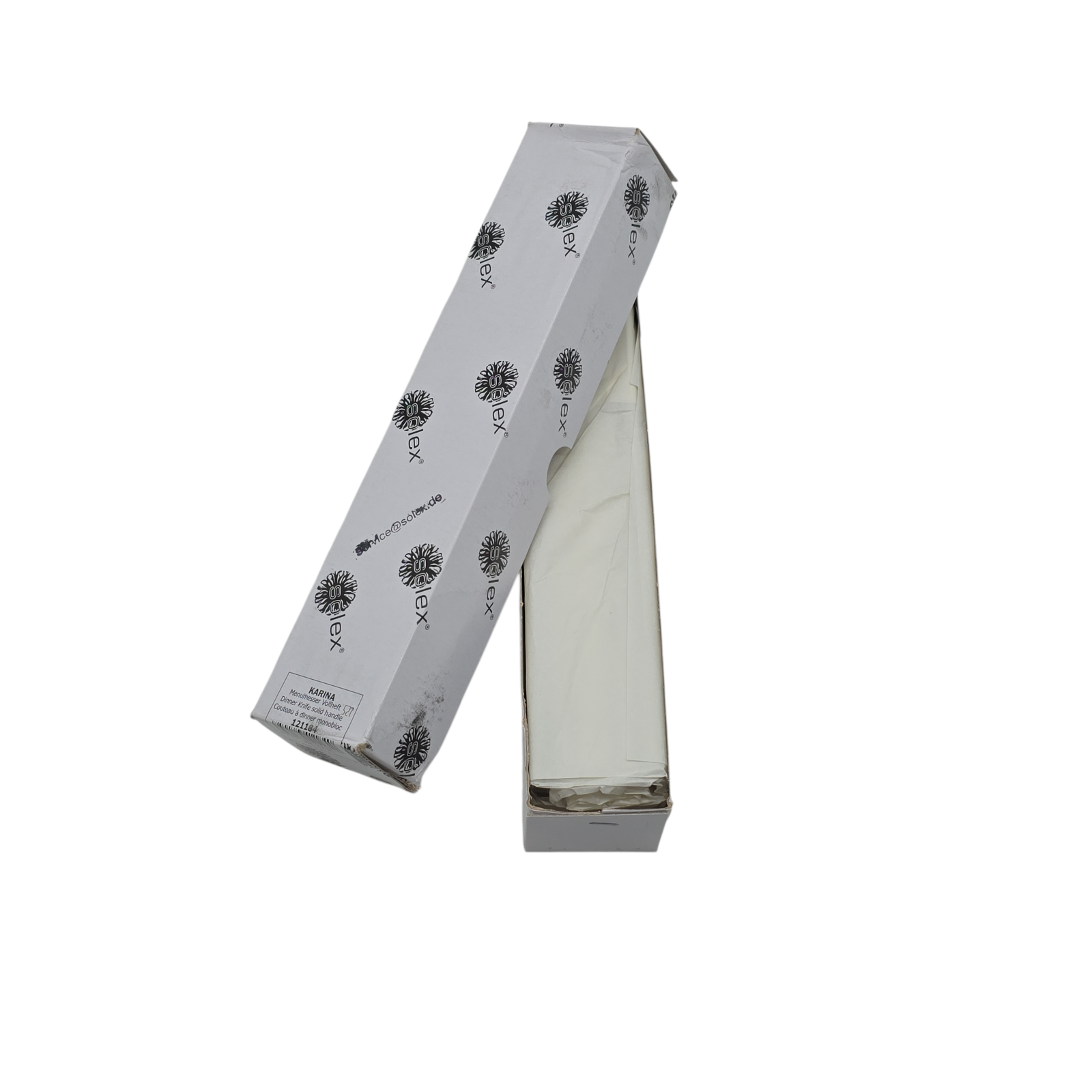Solex Karina Tafelmesser Messer 12er Set Edelstahl 20,8 cm Silber