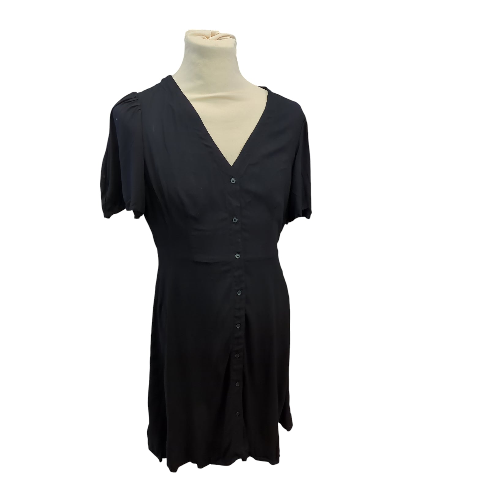 VERO MODA Vmalba SS Wvn Ga Noos Damen Kurzkleid Größe L