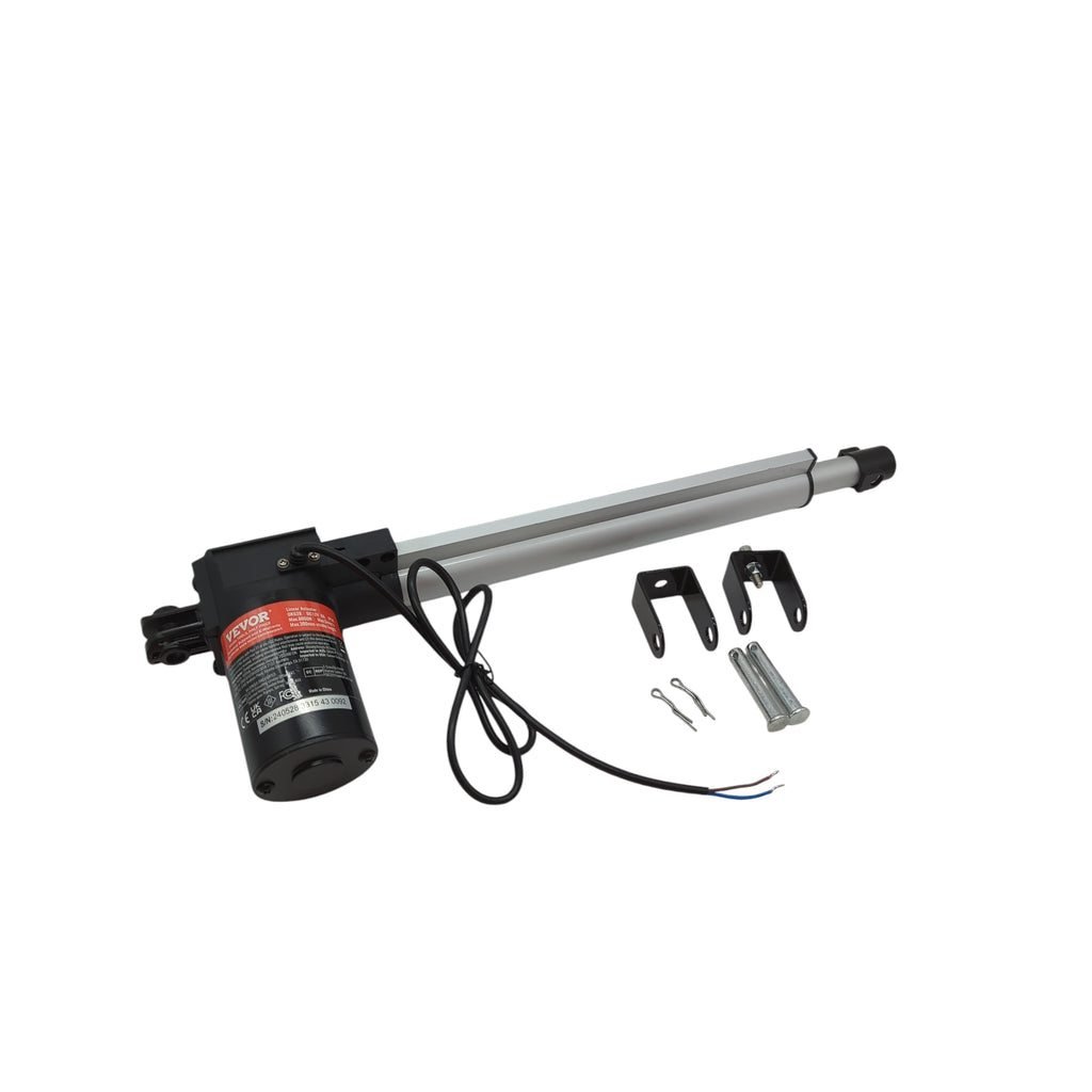 VEVOR Linearantrieb 6000 N DC 12 V IP44 250 mm Hub 5 mm/s