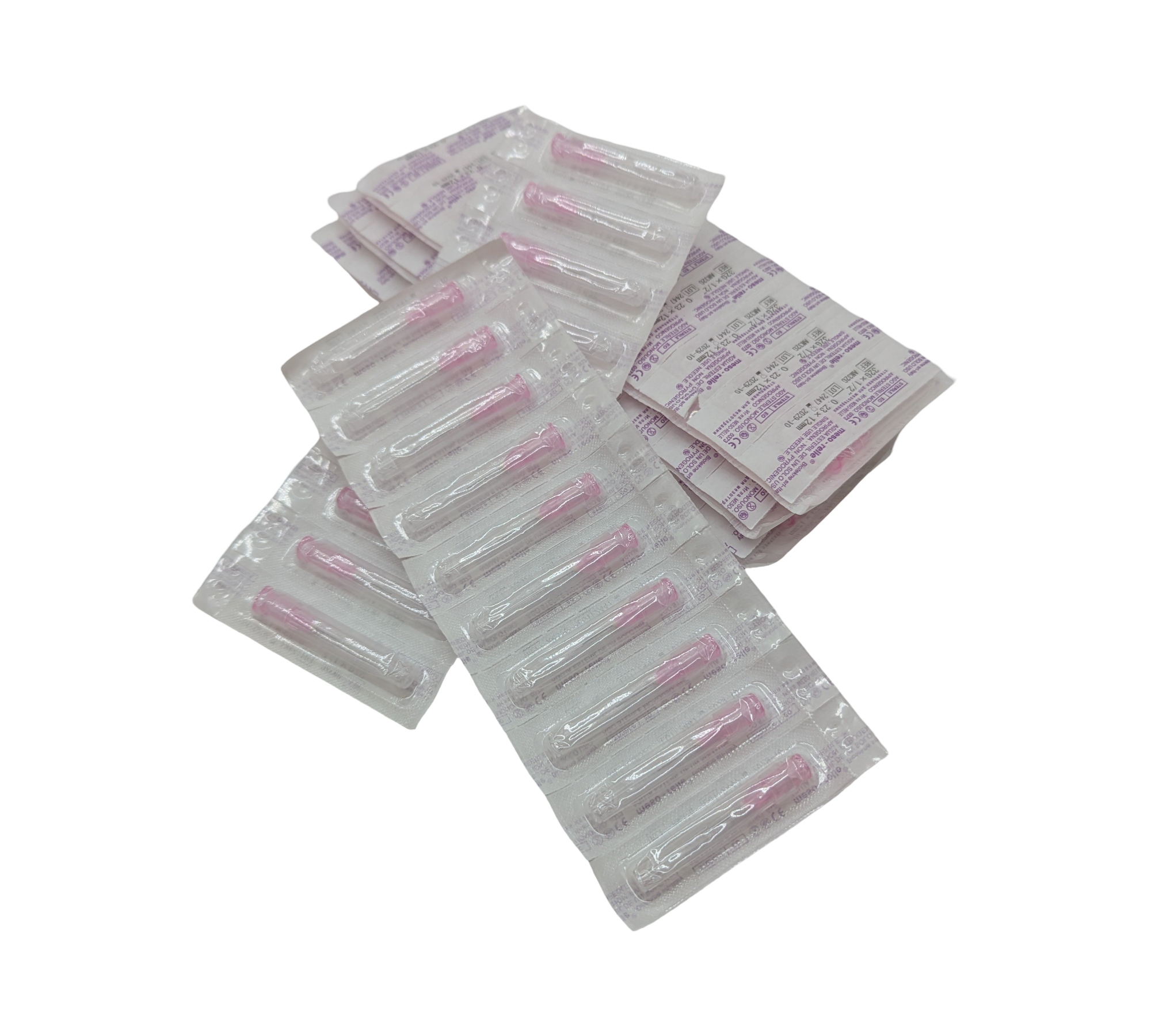 Biotekne 23684 Sclerotherapy Needles 32G 0.23x12 mm 100 pcs Pink