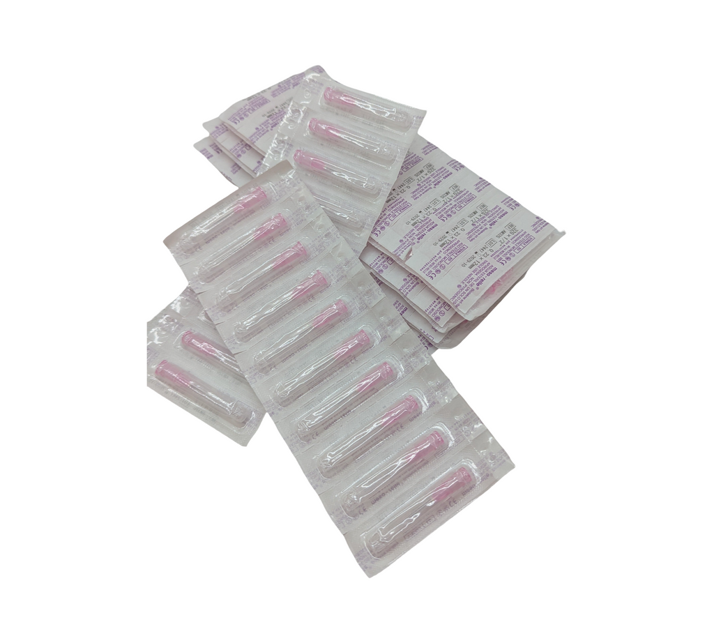 Biotekne 23684 Sclerotherapy Needles 32G 0.23x12 mm 100 pcs Pink