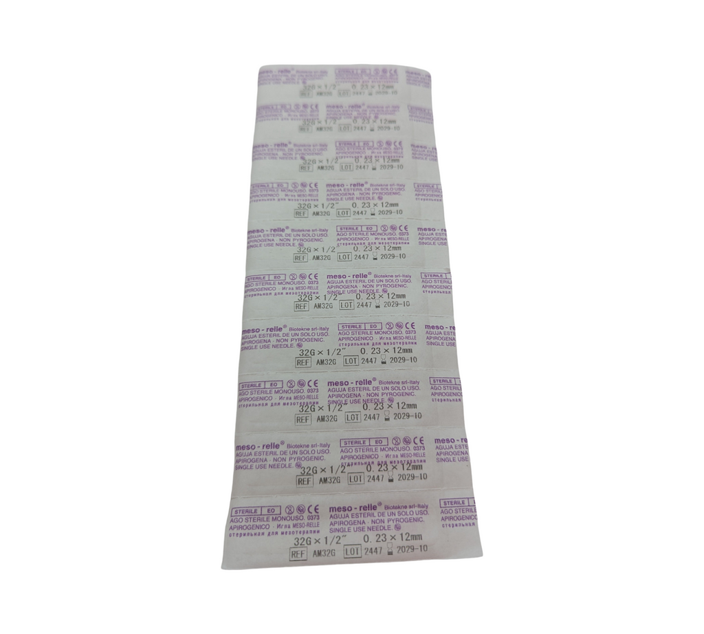 Biotekne 23684 Sclerotherapy Needles 32G 0.23x12 mm 100 pcs Pink