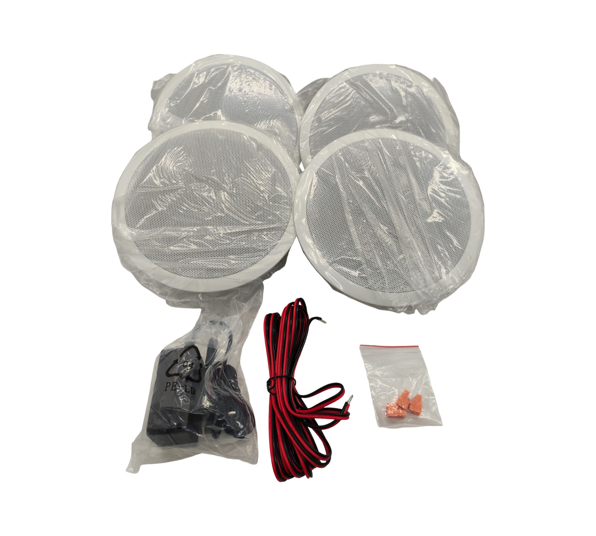 VEVOR Deckenlautsprecher 4er Set 17cm 150W