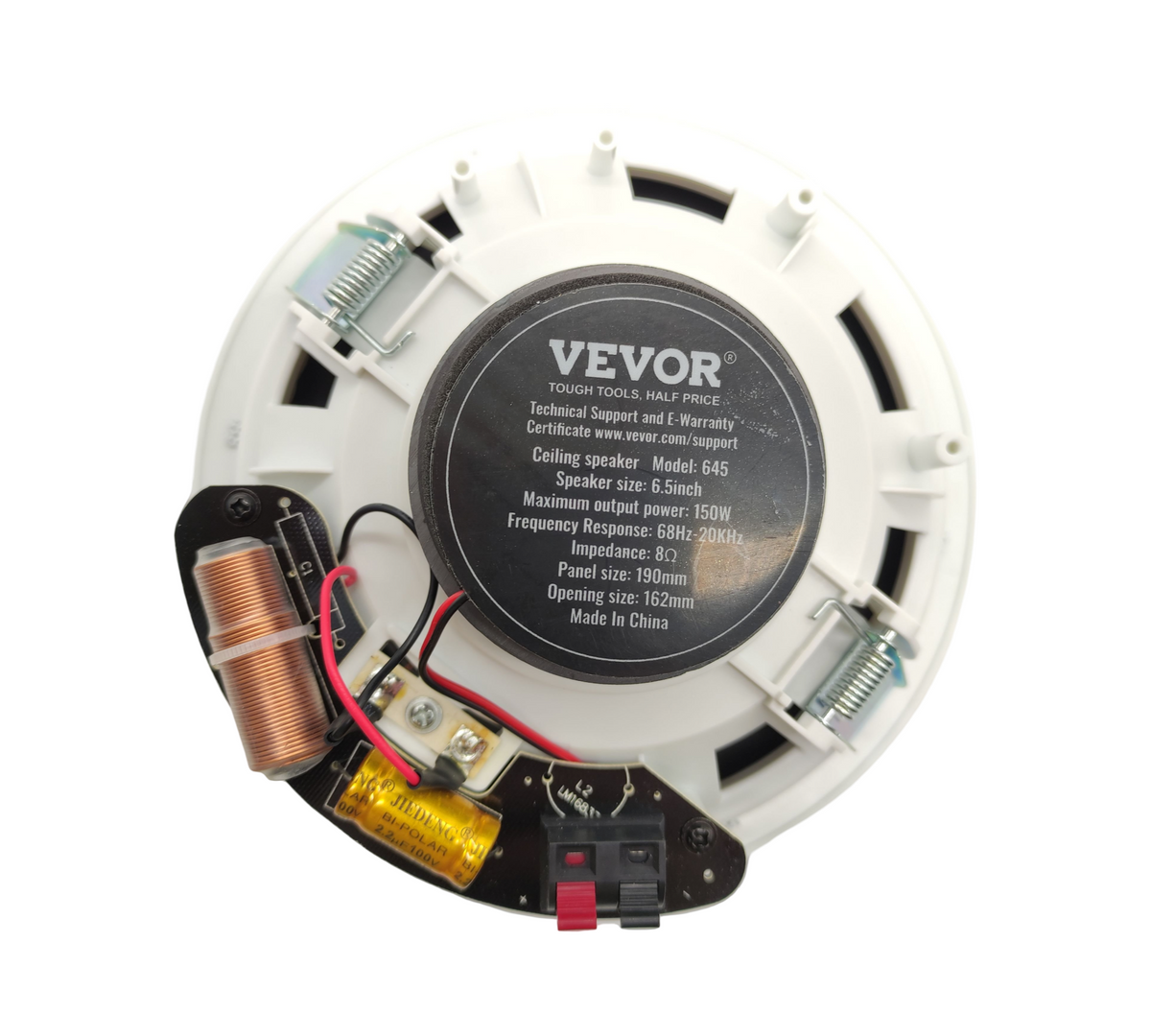 VEVOR Deckenlautsprecher 4er Set 17cm 150W