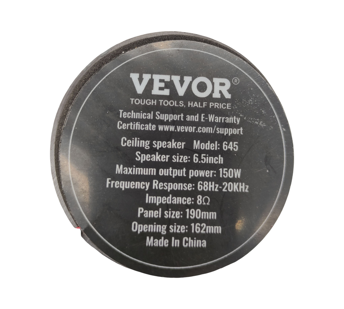 VEVOR Deckenlautsprecher 4er Set 17cm 150W