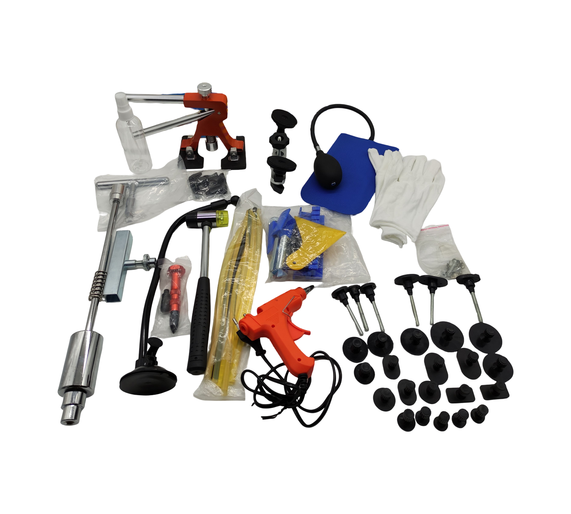 VEVOR 69-Piece Dent Repair Kit with Slide Hammer Bridge Puller