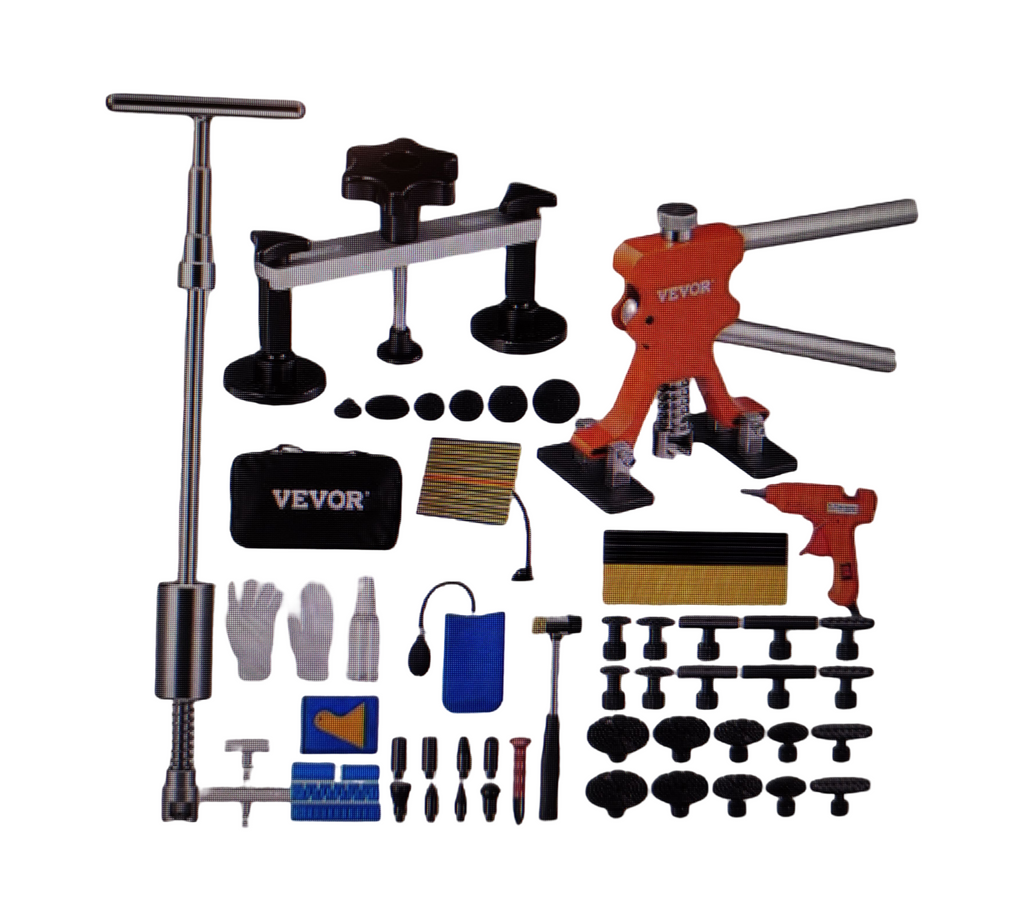 VEVOR 69-Piece Dent Repair Kit with Slide Hammer Bridge Puller