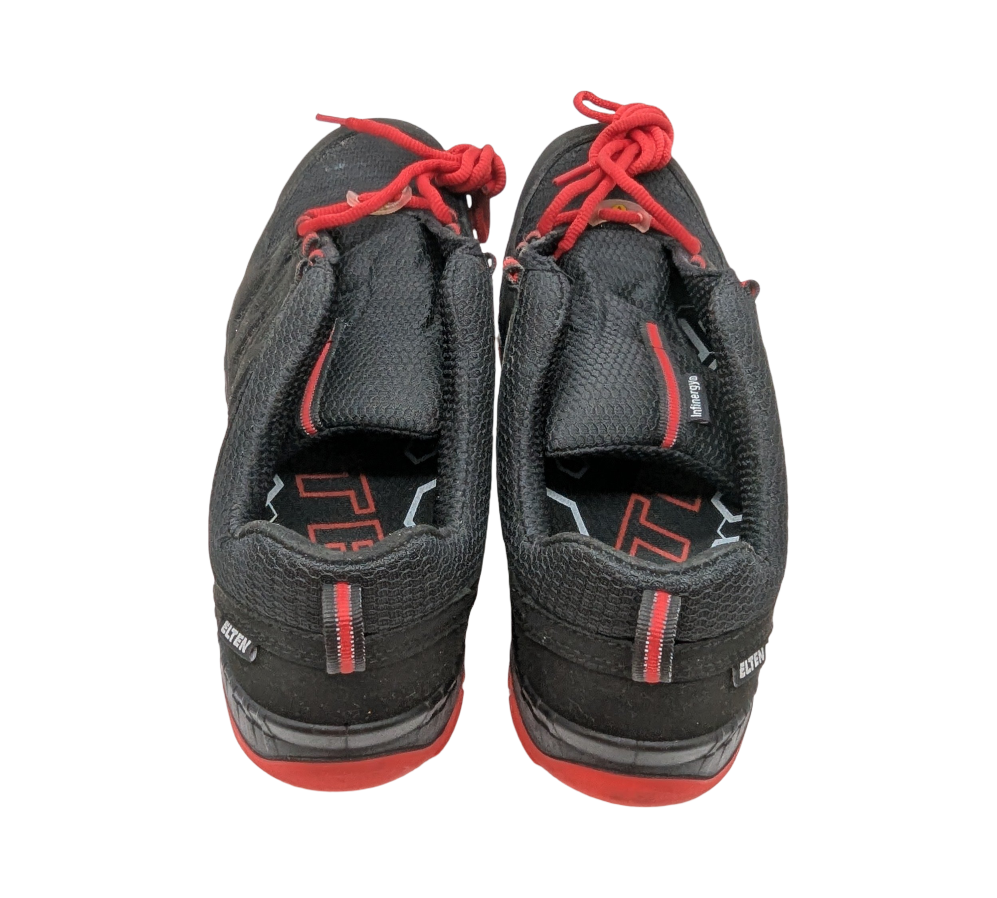 ELTEN Maddox ESD S3 Safety Shoes Black/Red Size 44
