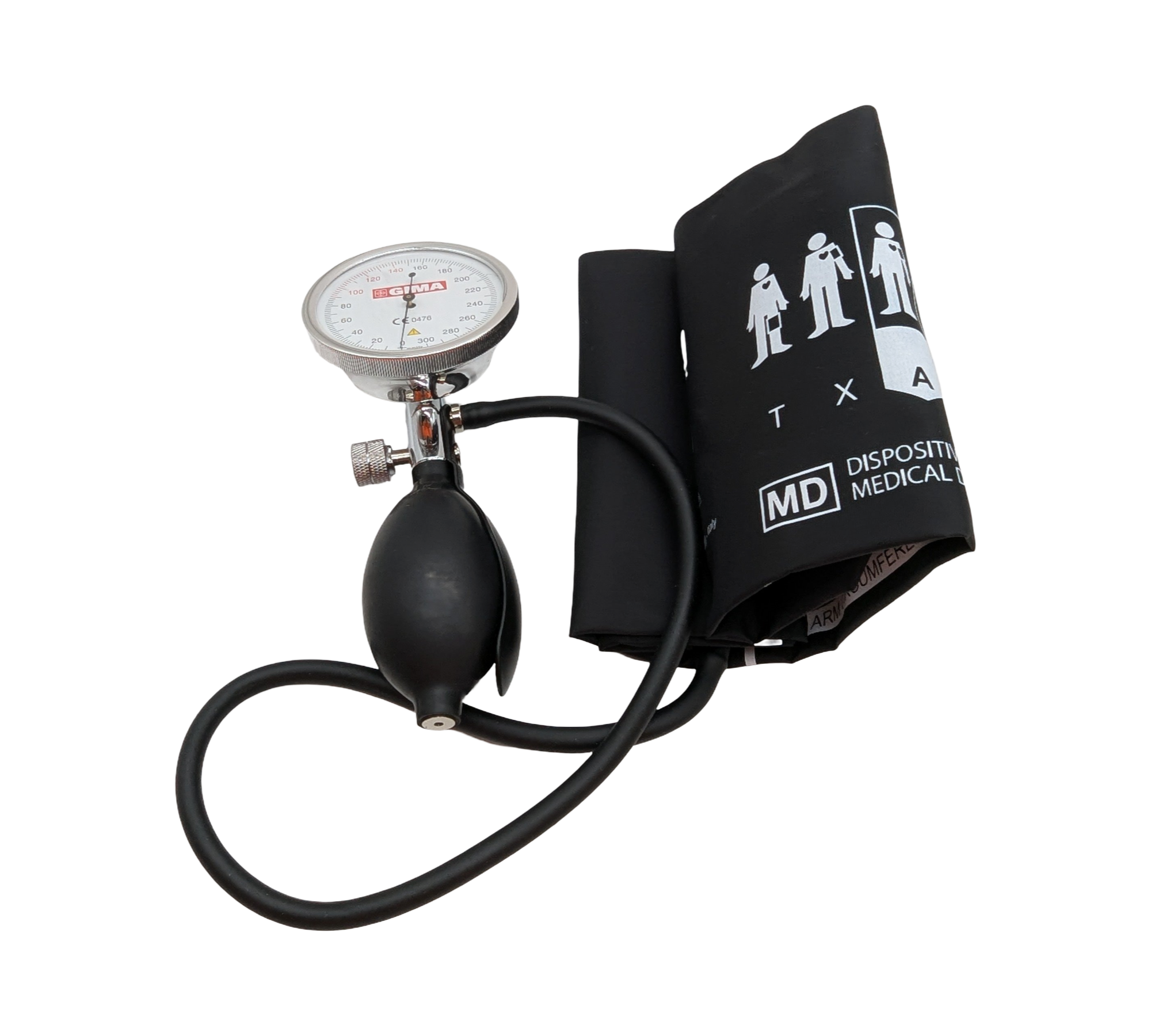 Gima Sirio Sphygmomanometer 32706 with 3 Cuff Kit
