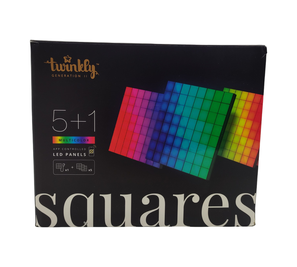 Twinkly Squares Starter Set RGB LED Panels 1+5 Panels