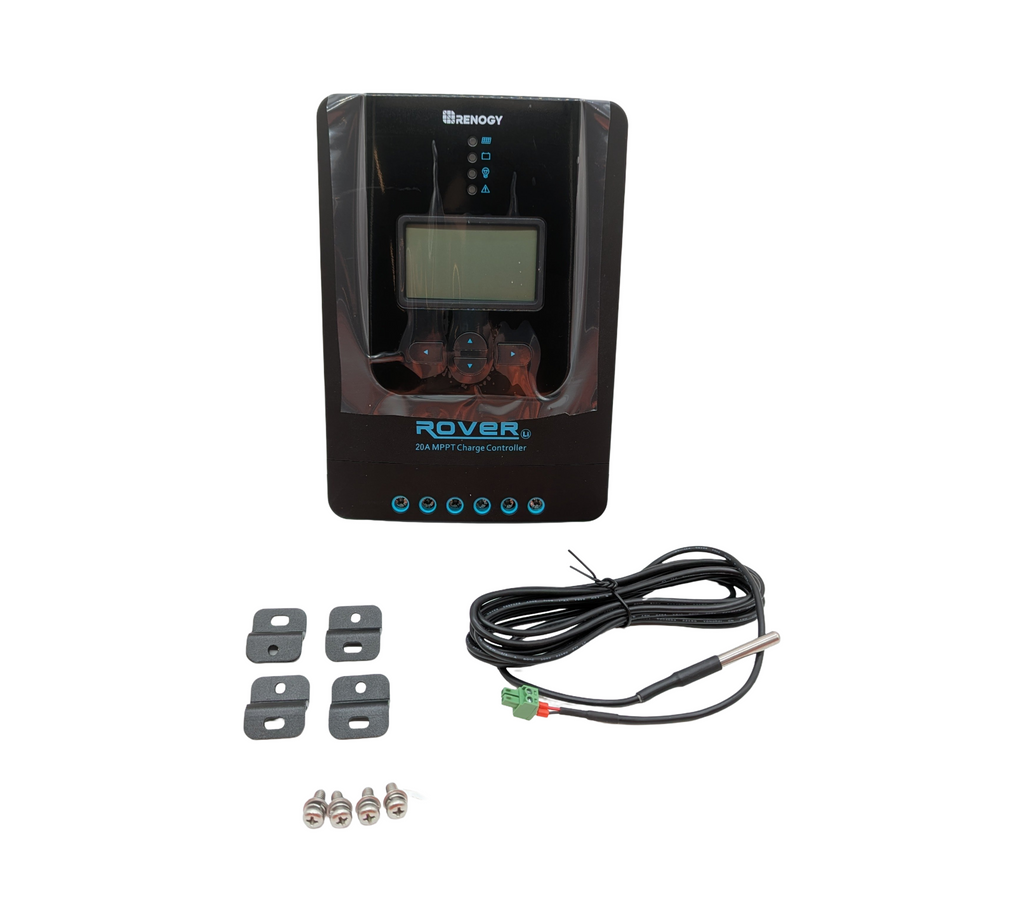 Renogy 20A 12/24V MPPT Solarladeregler LCD