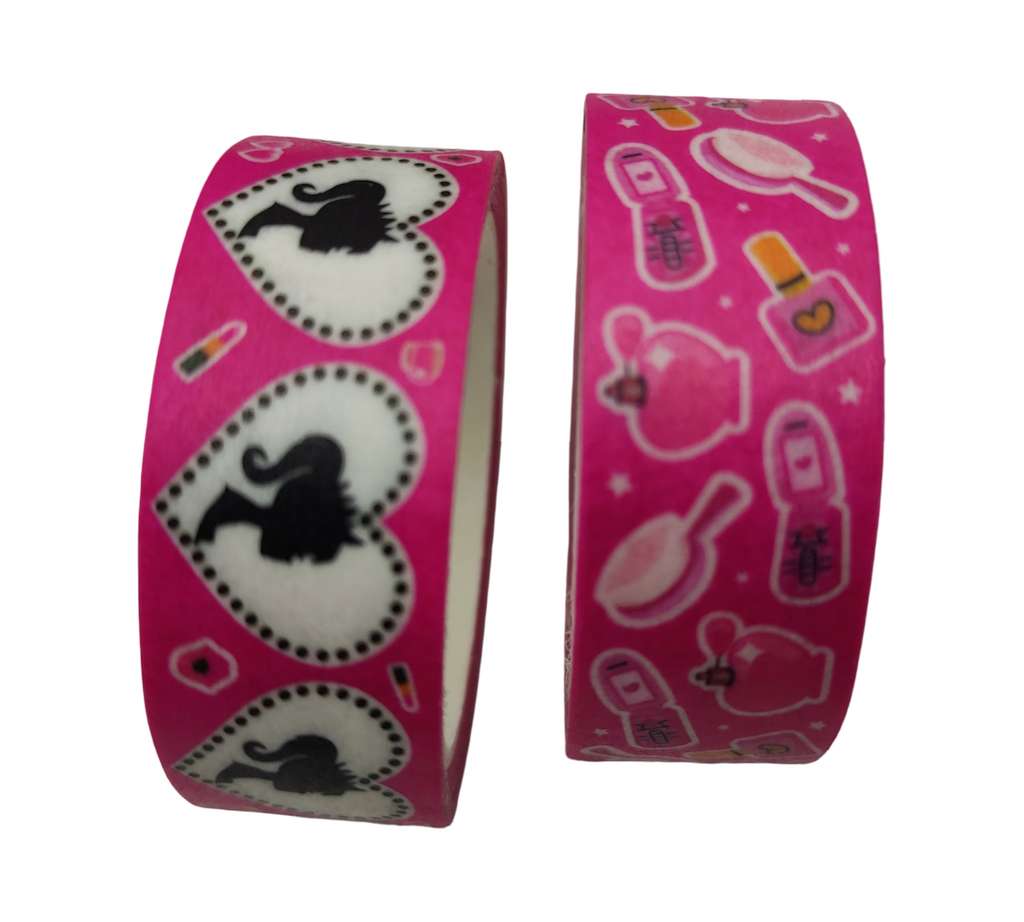 12 Rollen Washi Tape Rosa Prinzessin Masking Tape Basteln Deko Set