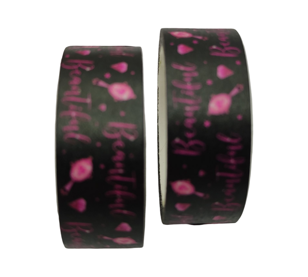 12 Rollen Washi Tape Rosa Prinzessin Masking Tape Basteln Deko Set