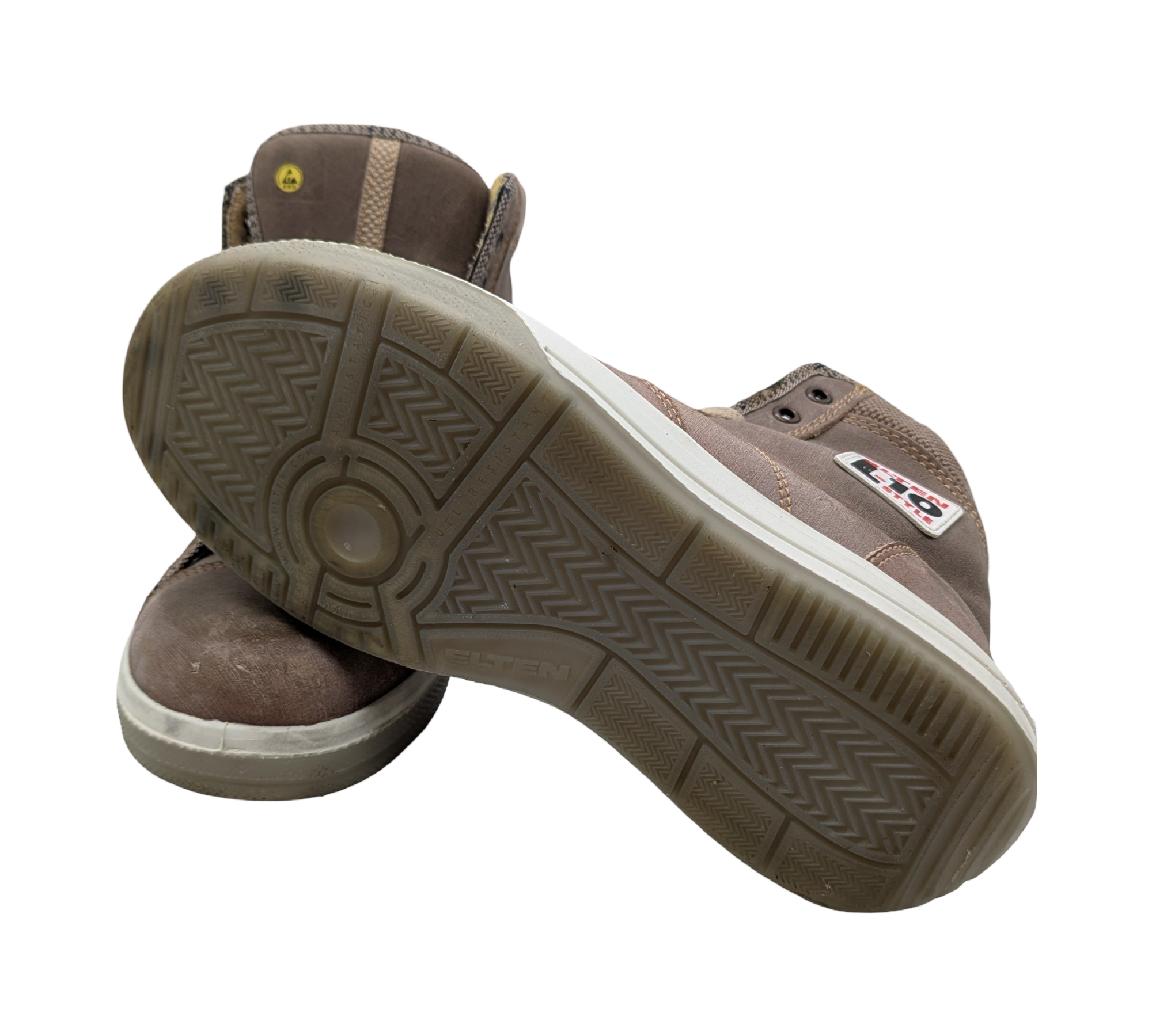 ELTEN EMOTION ESD S3 Safety Shoes Work Shoes Size 40 Brown