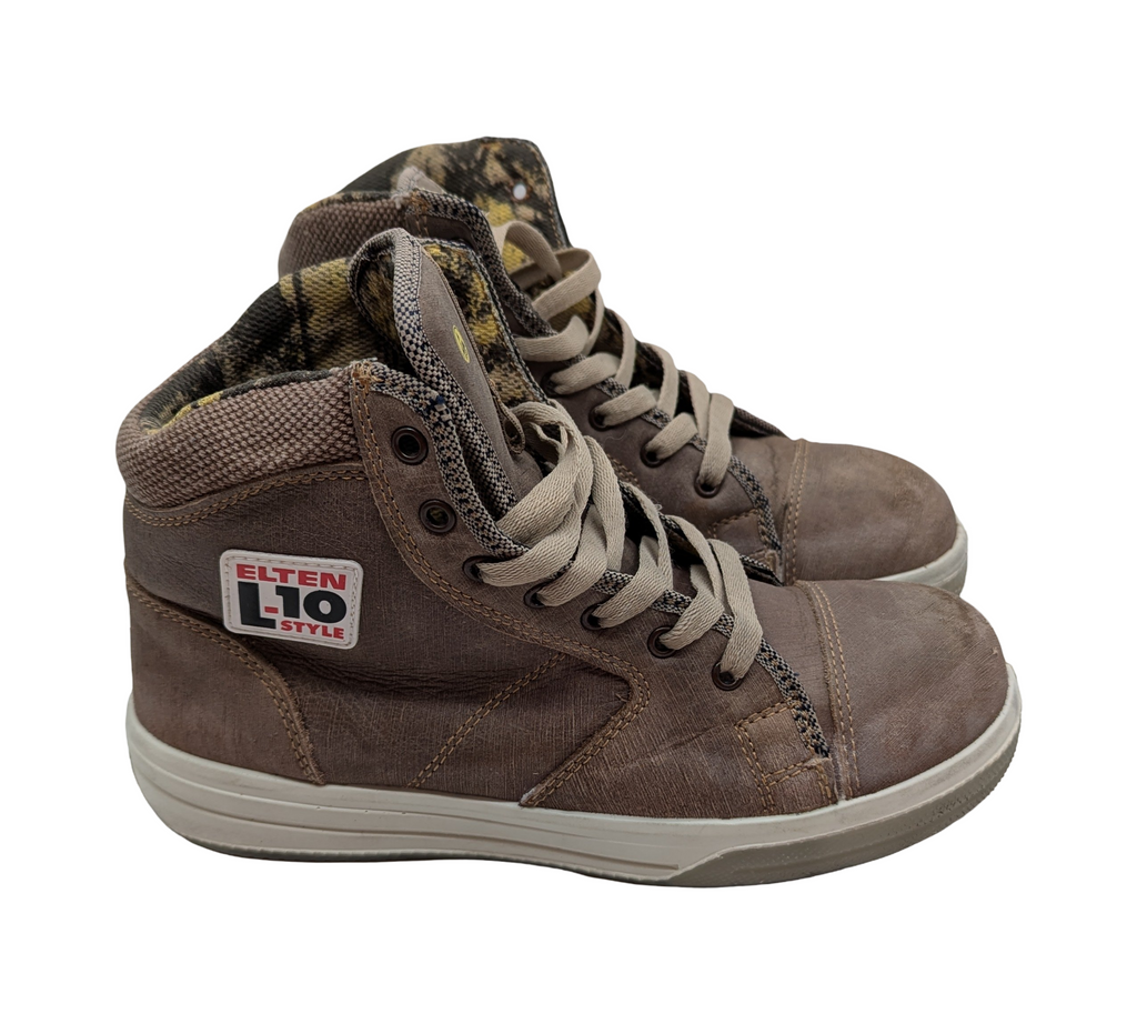 ELTEN EMOTION ESD S3 Safety Shoes Work Shoes Size 40 Brown