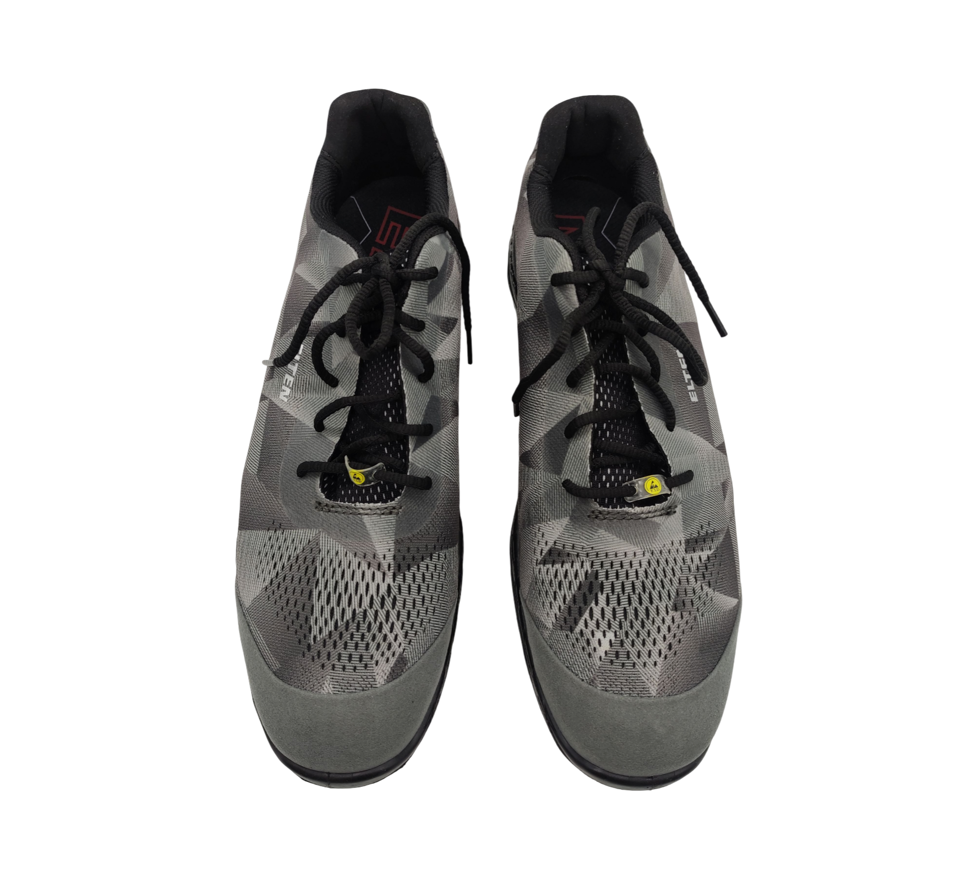 ELTEN LANDON Grey Low ESD S1 Sicherheitsschuhe Arbeitsschuhe Gr. 47 Grau