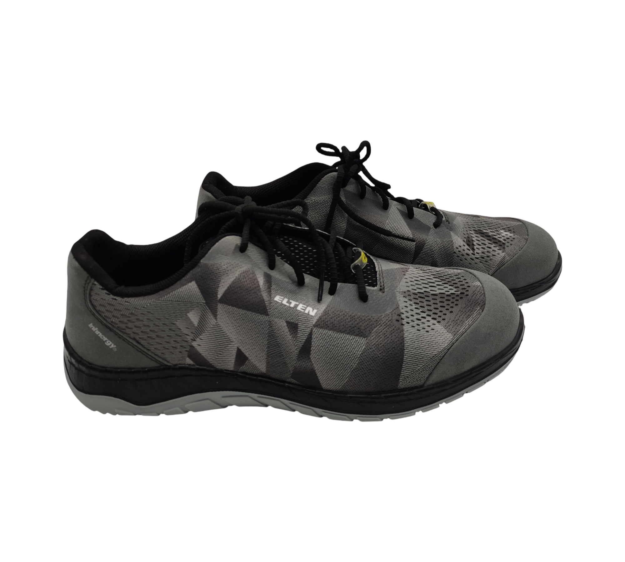 ELTEN LANDON Grey Low ESD S1 Sicherheitsschuhe Arbeitsschuhe Gr. 47 Grau