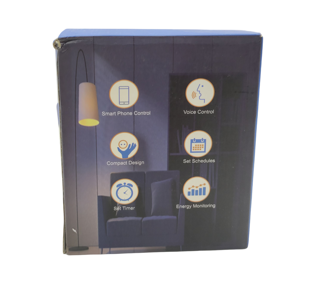 SURFOU Smart Plug WiFi 2.4 GHz with Power Meter