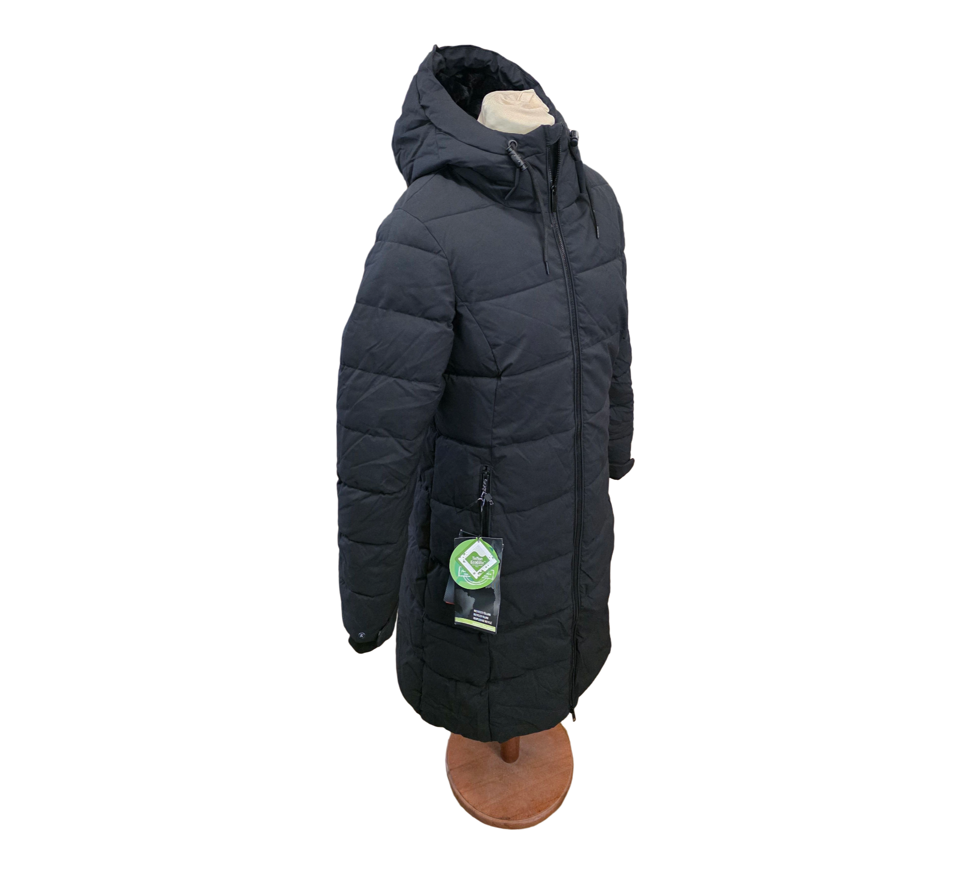 killtec KOW 56 Damen Steppmantel Wintermantel QLTD Größe 40 Schwarz