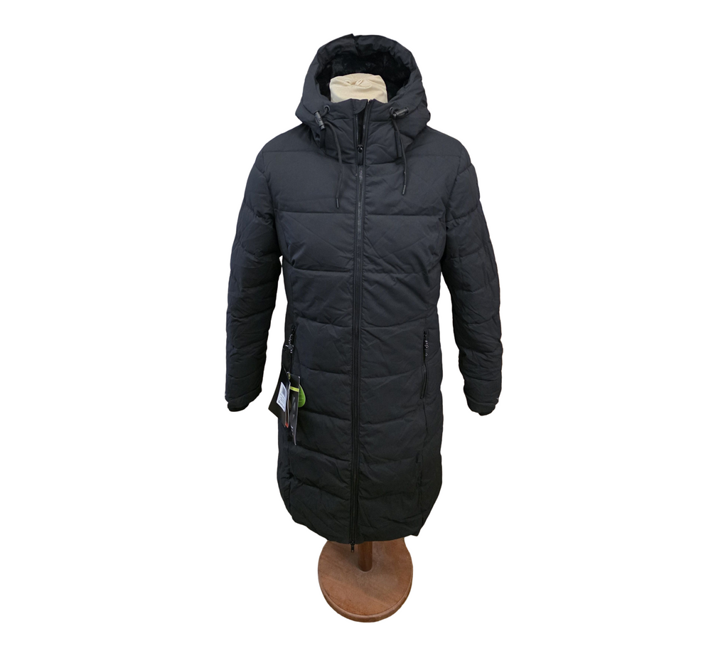 killtec KOW 56 Damen Steppmantel Wintermantel QLTD Größe 40 Schwarz
